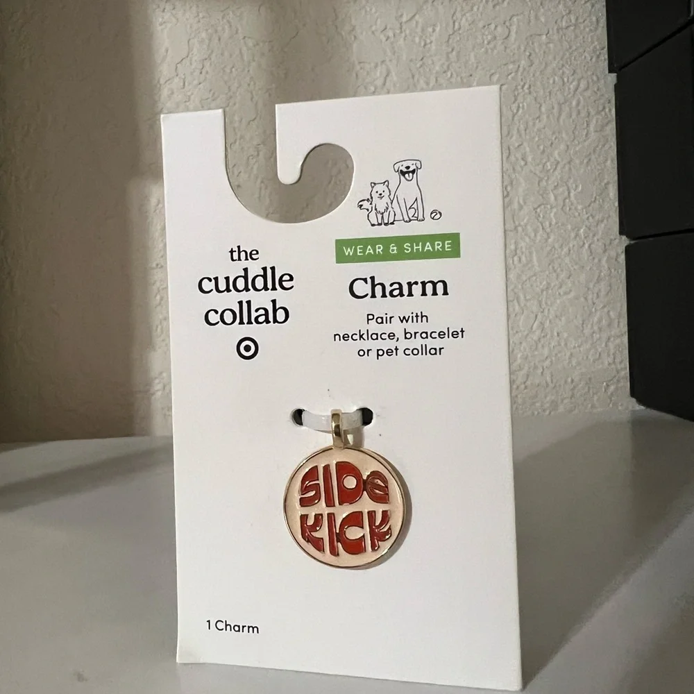 NWT Dog Collar Charm Sidekick The Cuddle Collab